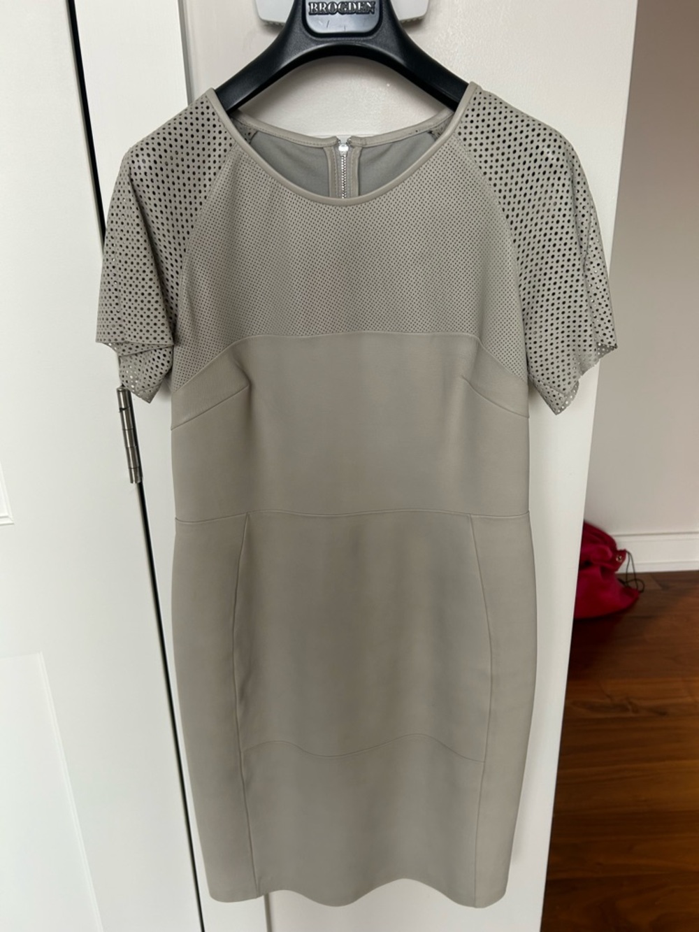 Women’s Leather Shift Dress